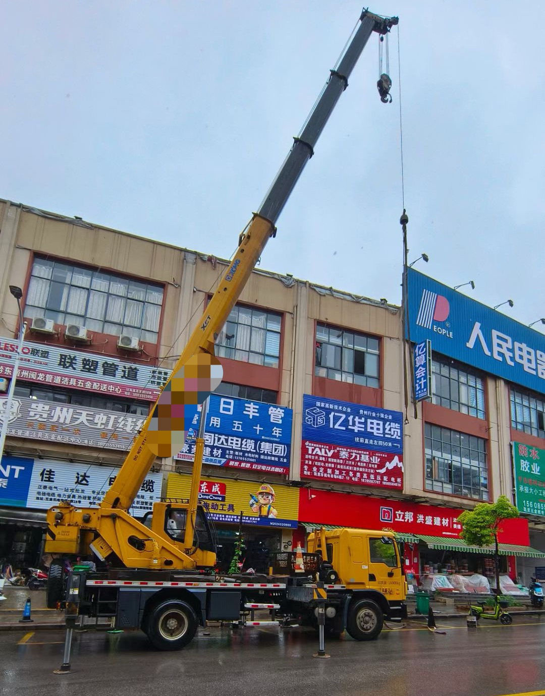 定海区吊车吊机租赁桥梁吊装